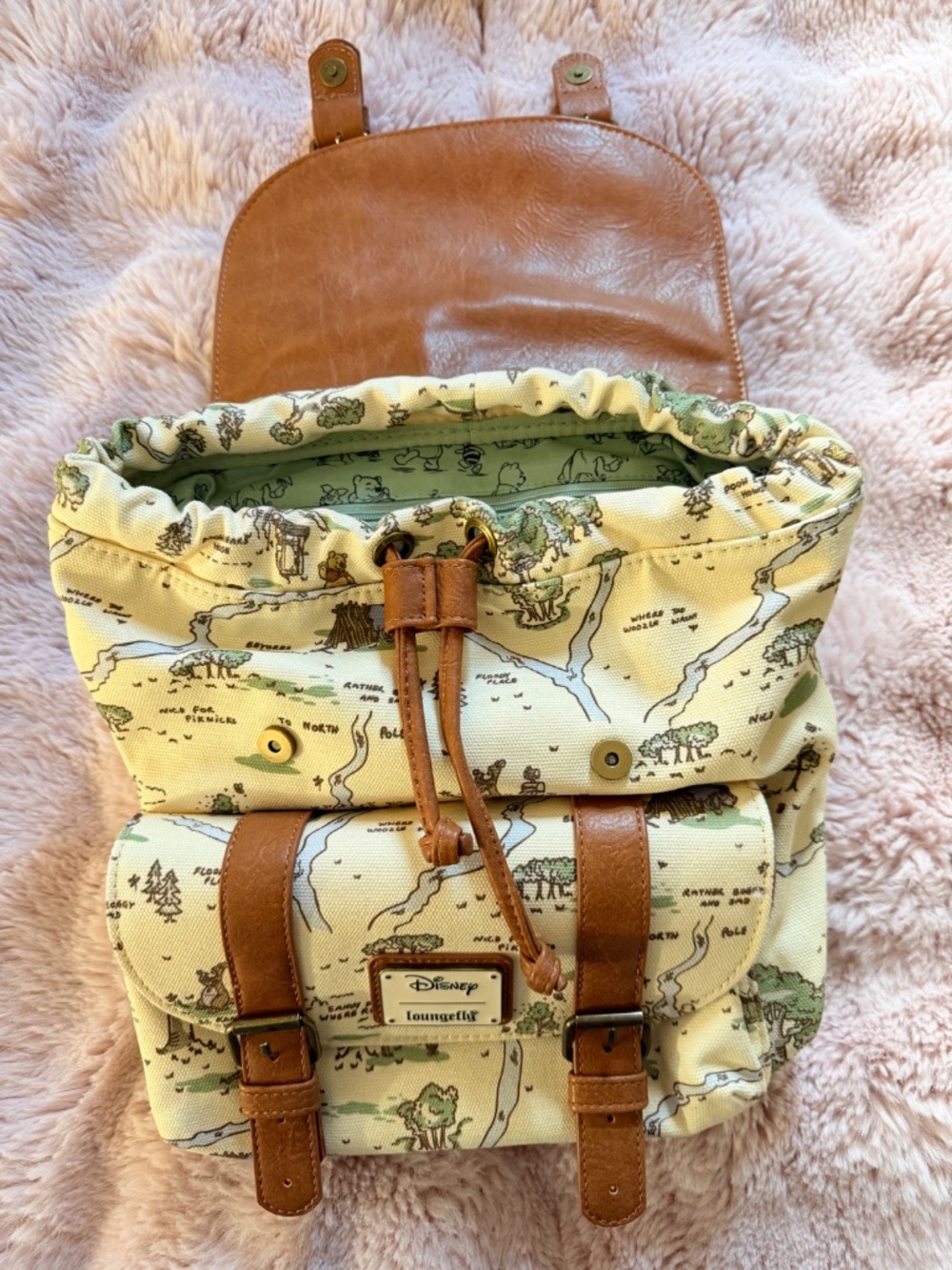 Loungefly Winnie the Pooh backpack - Picture 2 of 6